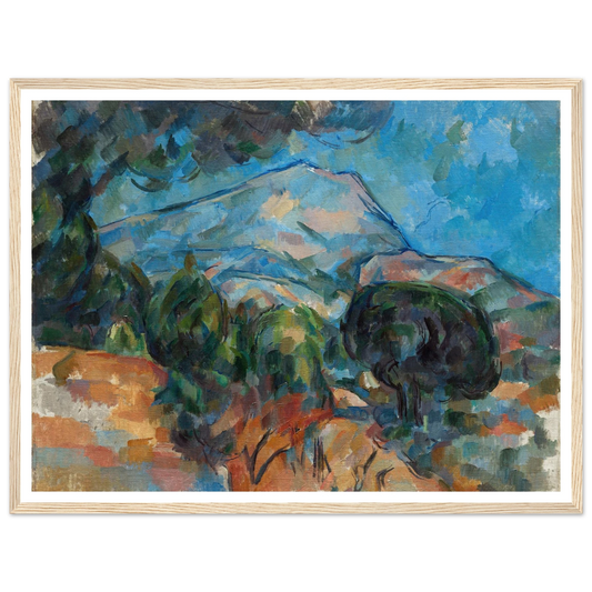 Mount Sainte-Victoire (c. 1904) Art Print | Paul Cezanne-Quipham Collections