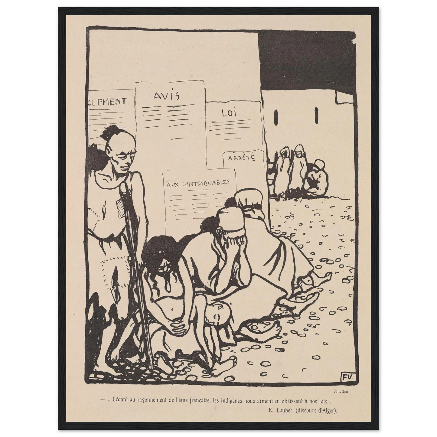 1er mai 1903 Art Print | Felix Vallotton-Quipham Collections