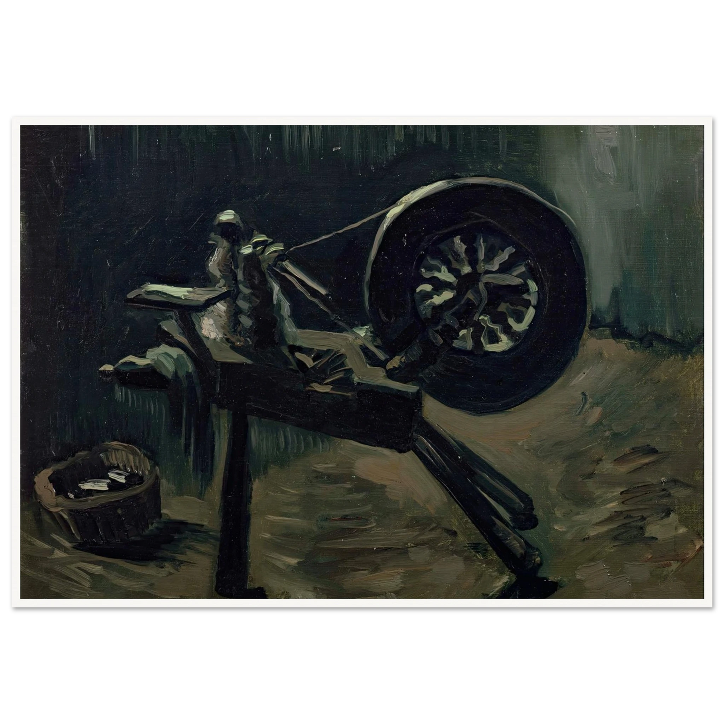 Bobbin winder (1885) Art Print | Vincent van Gogh-Quipham Collections