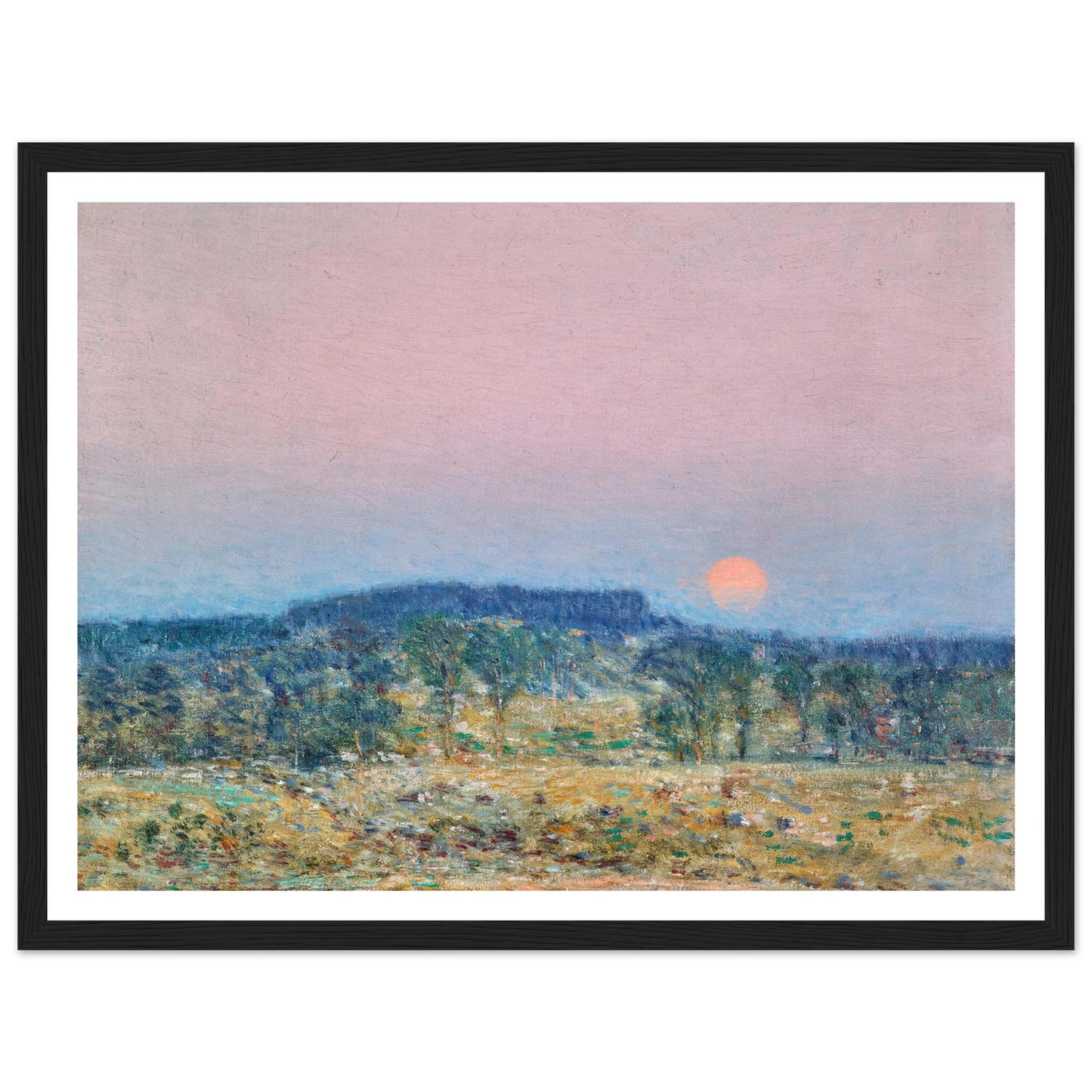 September Moonrise (1900) Art Print | Childe Hassam-Quipham Collections