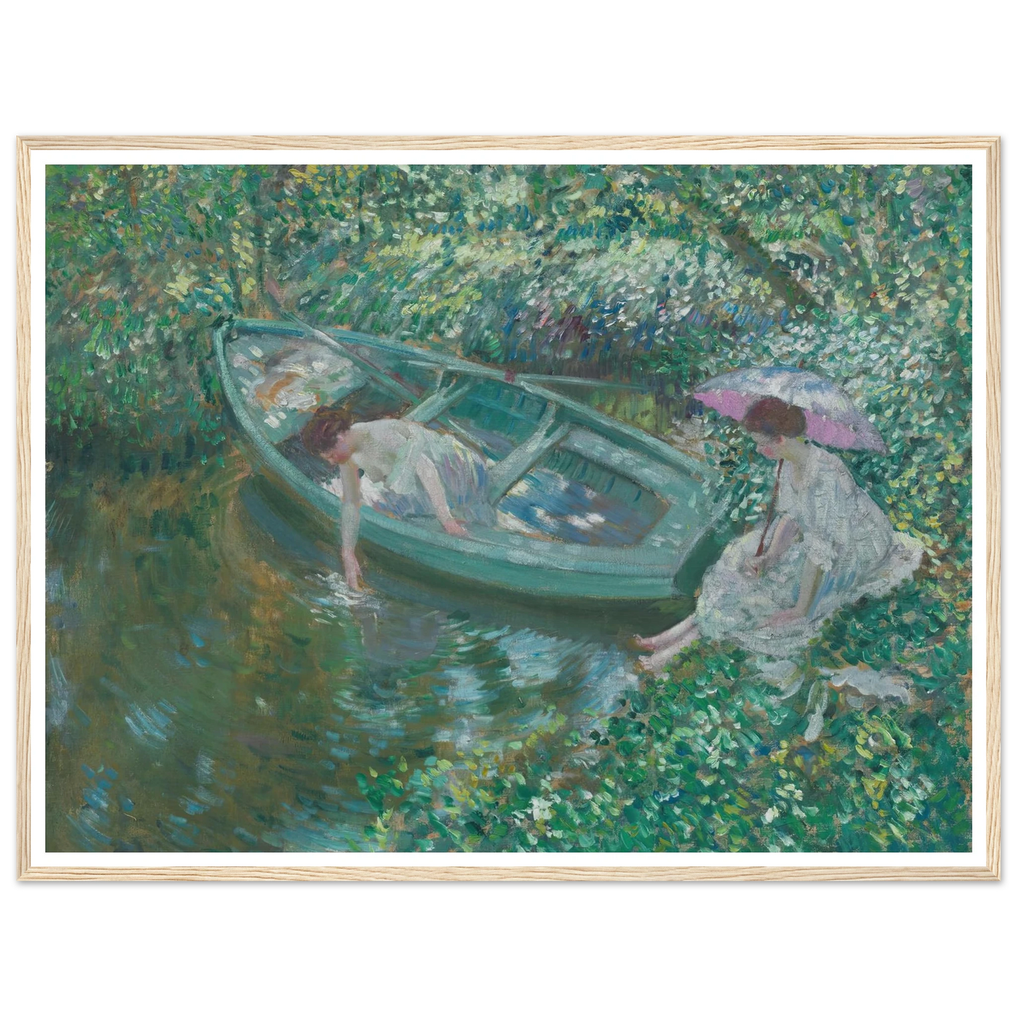 Repose at Noonday (circa 1911) Art Print | Frederick Carl Frieseke-Quipham Collections