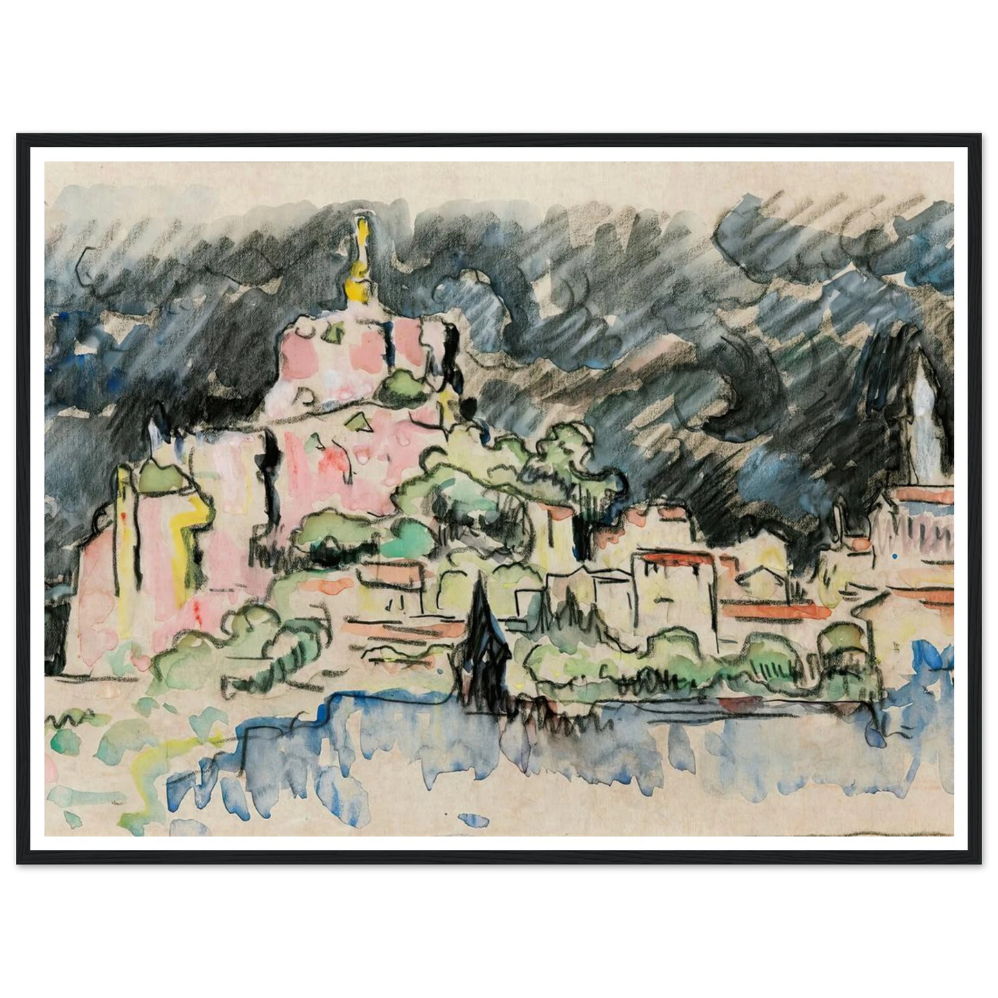 Le Puy-En-Velay, Ciel D’orage Art Print | Paul Signac-Quipham Collections