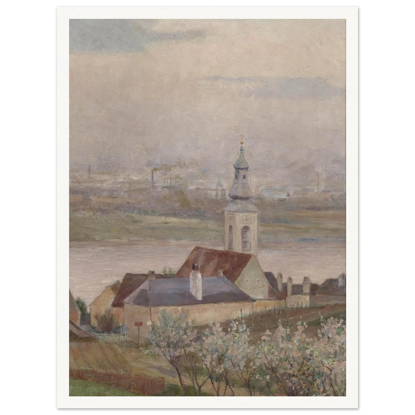 Kahlenberger Dörfl (1903) Art Print | Max Kahrer-Quipham Collections
