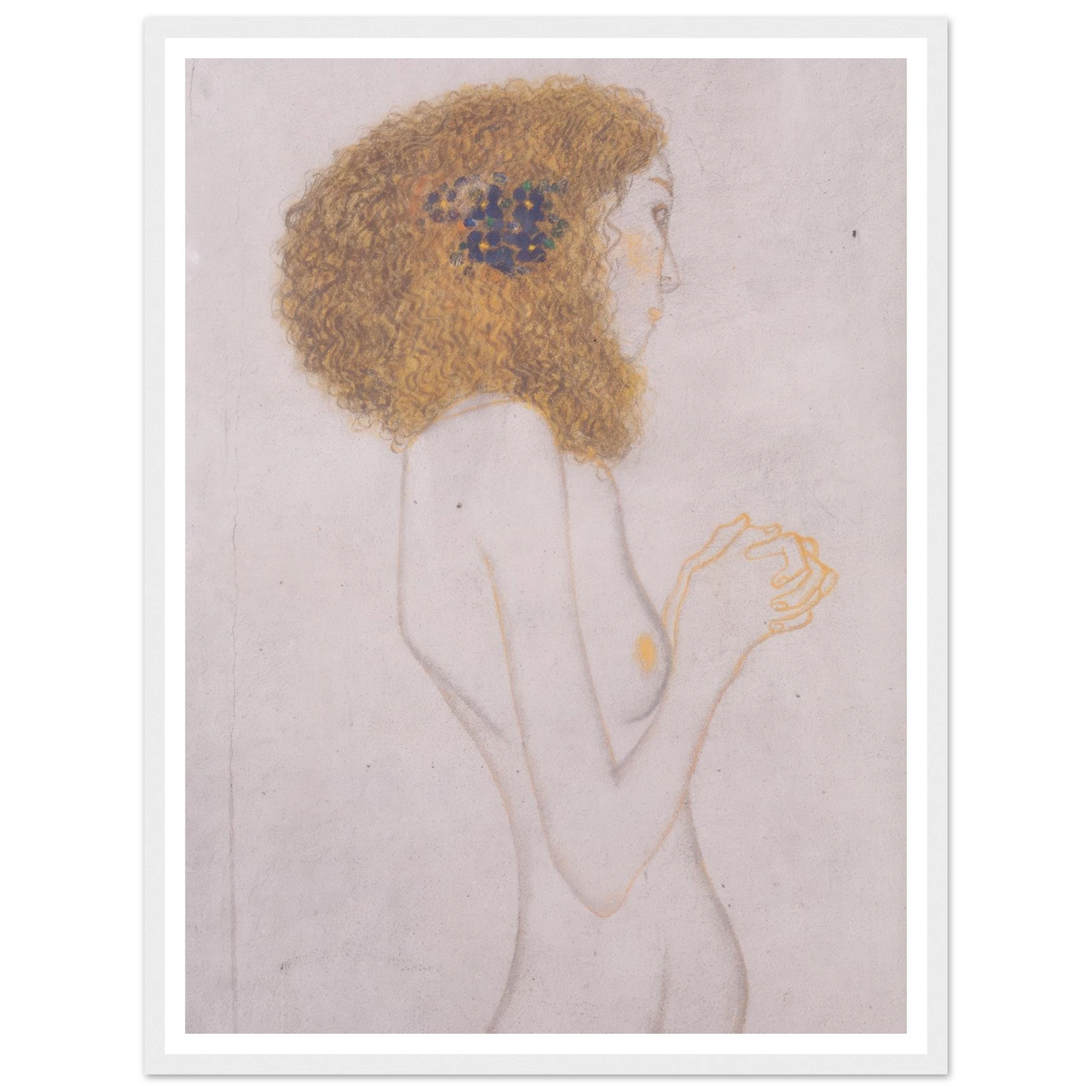 Die Leiden der schwachen Menschen (1902) Art Print | Gustav Klimt-Quipham Collections