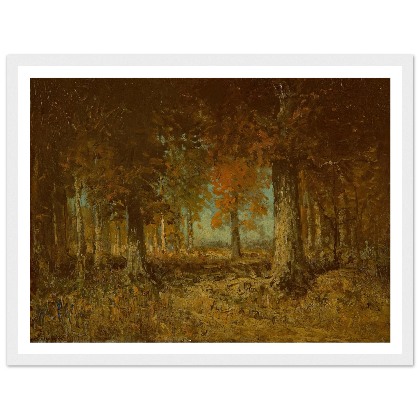 Edge of the Woods (1908) Art Print | Julian Onderdonk-Quipham Collections