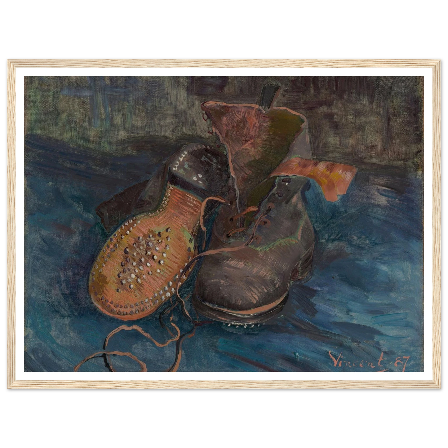 A Pair of Boots (1887) Art Print | Vincent van Gogh-Quipham Collections