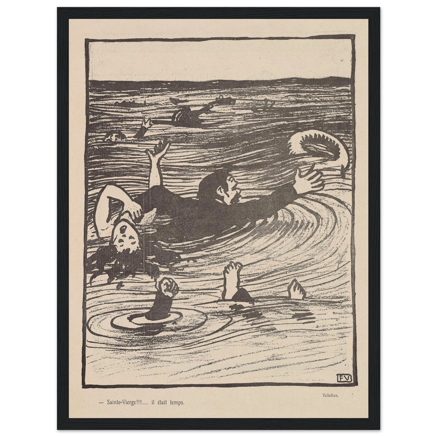 27 juin 1903 Art Print | Felix Vallotton-Quipham Collections