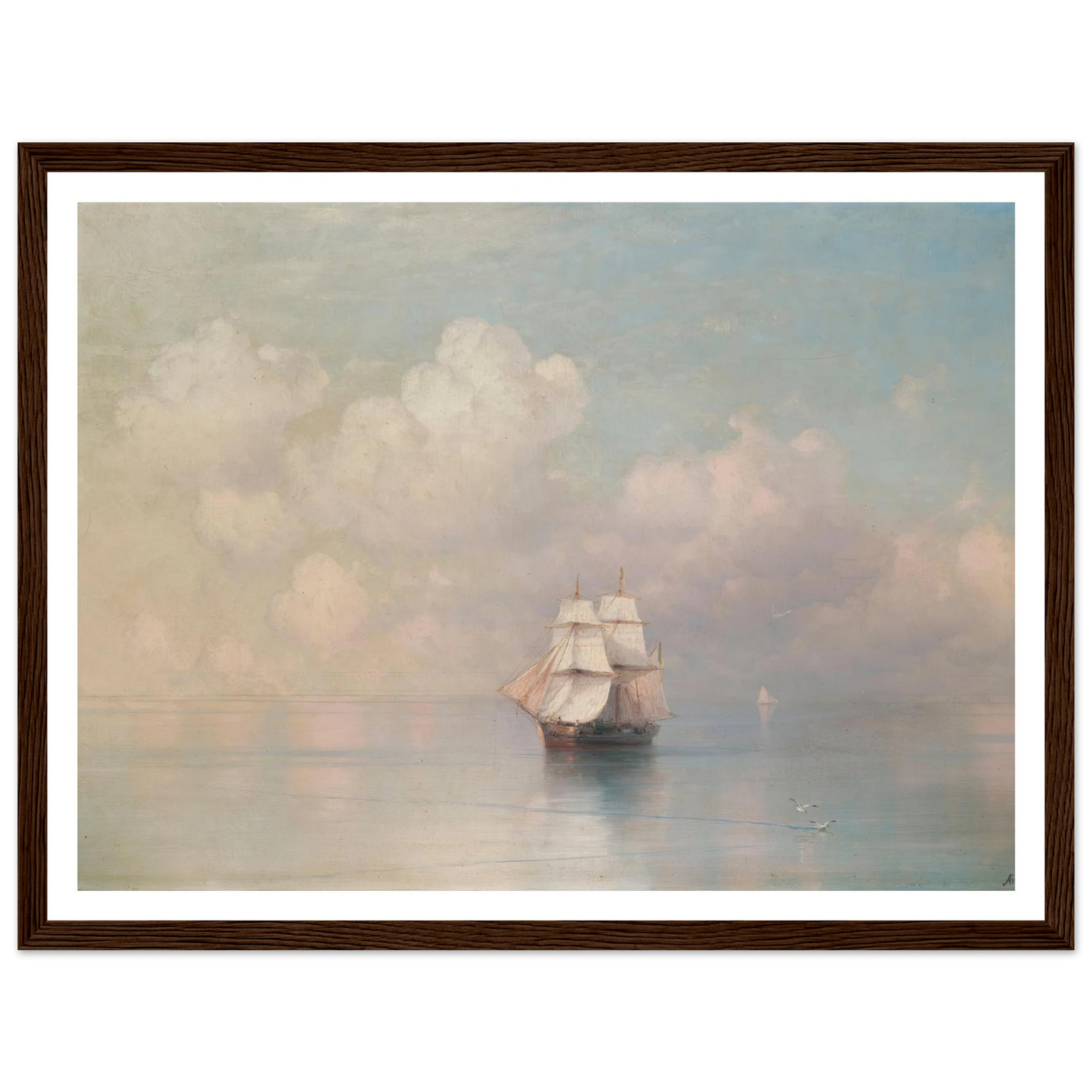 Calm Seas Art Print | Ivan Konstantinovich Aivazovsky-Quipham Collections