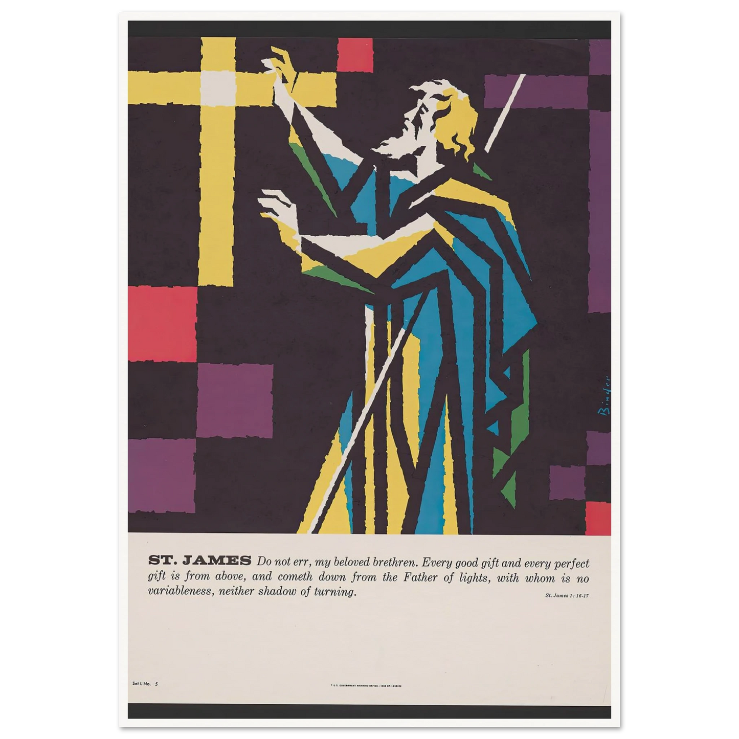 St. James (1962) Art Print | Joseph Binder-Quipham Collections