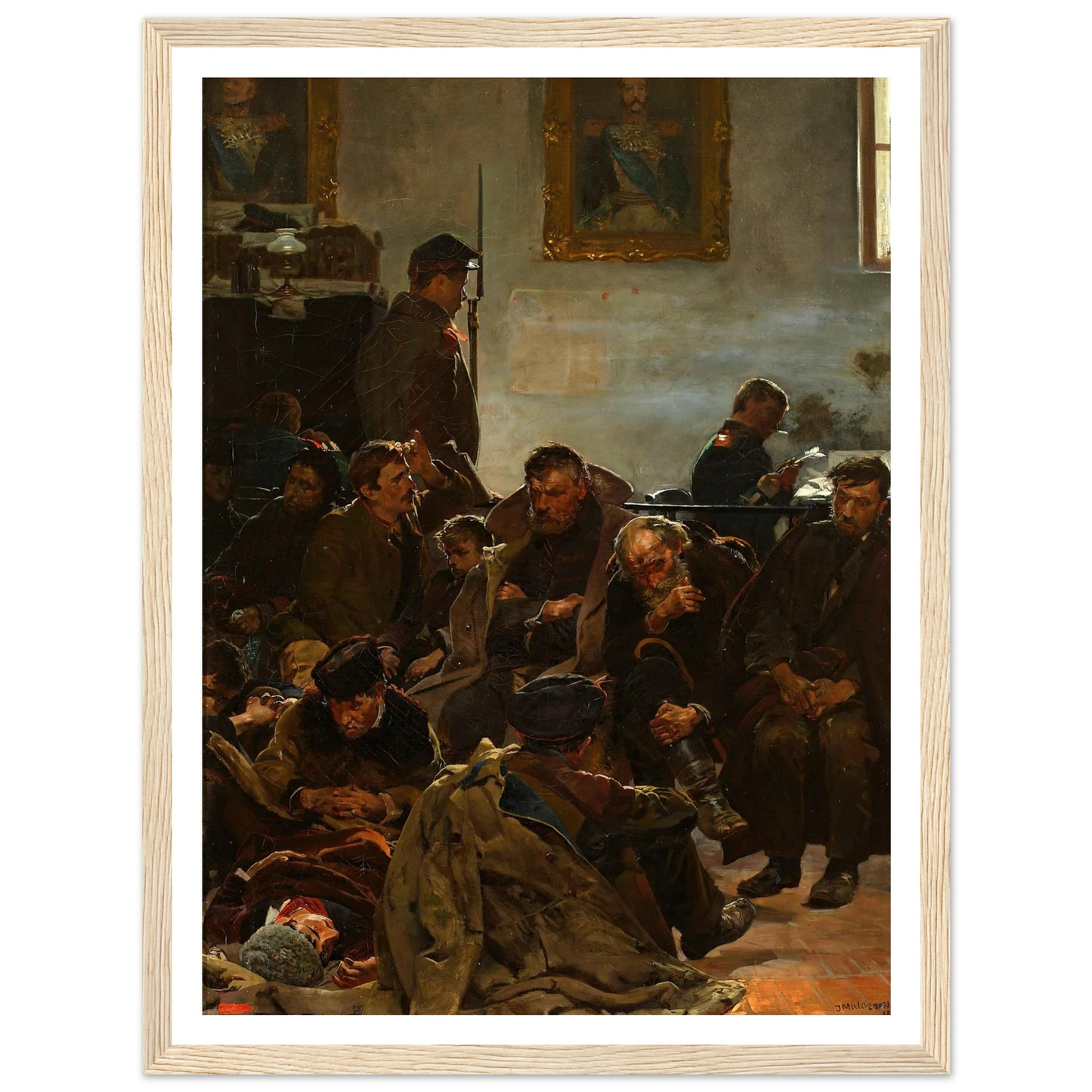On the way to exile (Convicts on the way to Siberia) (1890) Art Print | Jacek Malczewski-Quipham Collections