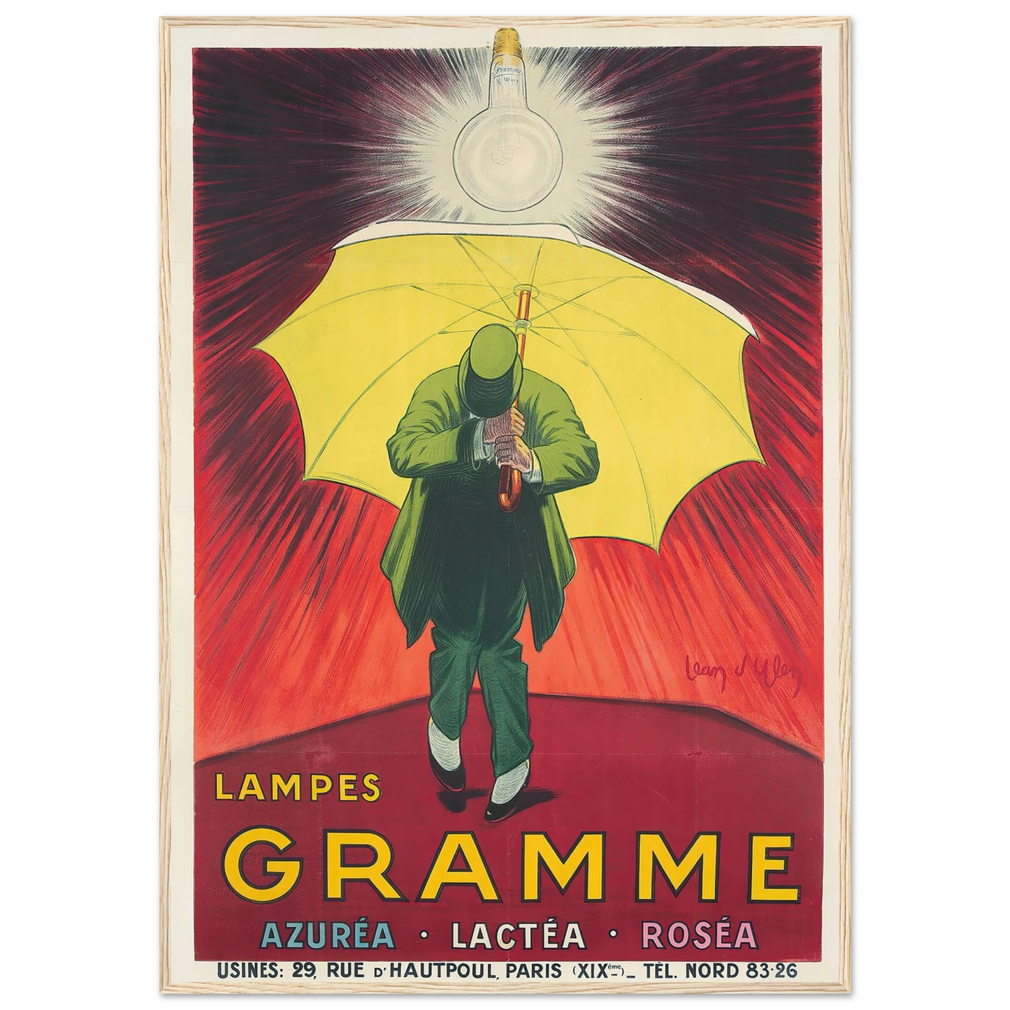 Lampes Gramme (1924) Art Print | Jean Dylen-Quipham Collections