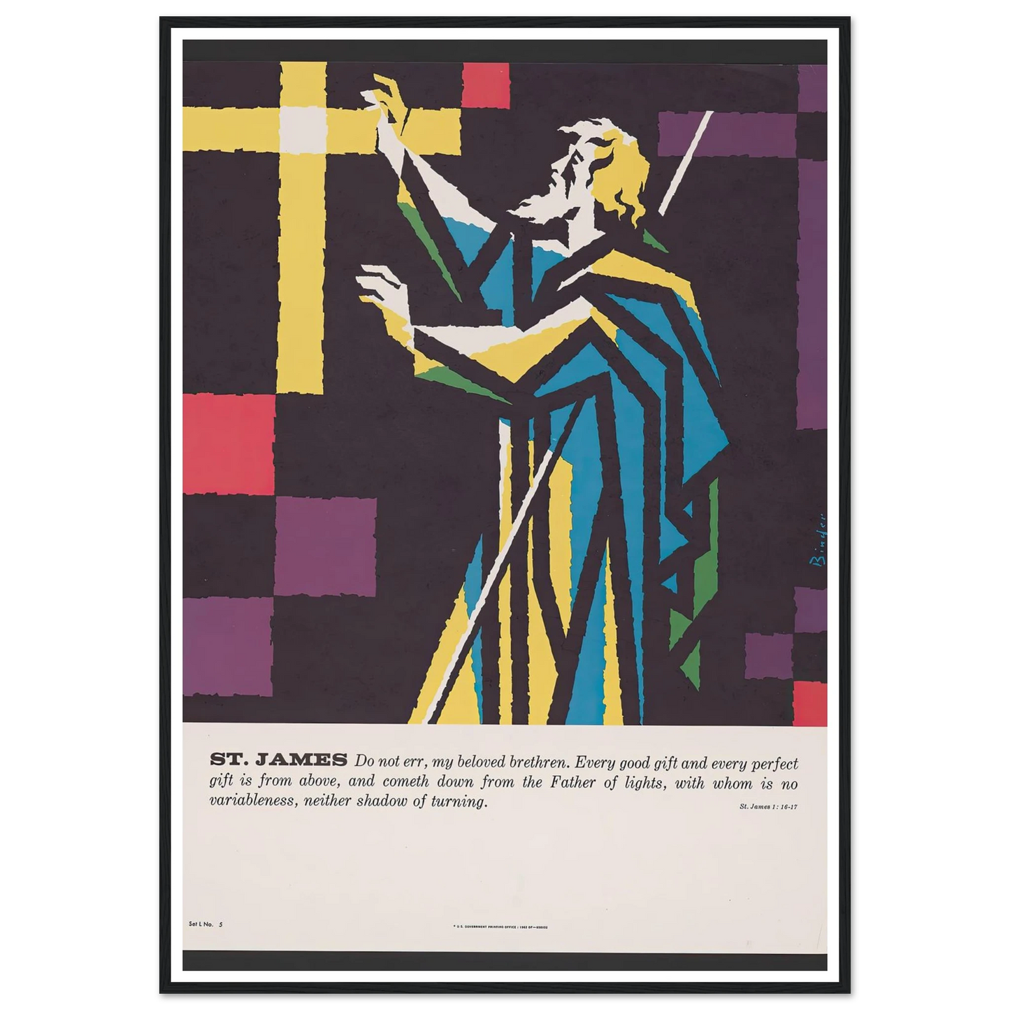 St. James (1962) Art Print | Joseph Binder-Quipham Collections