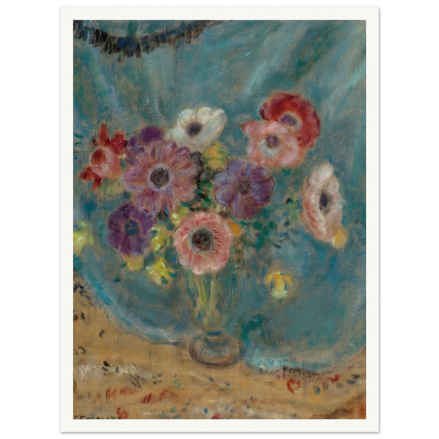 Floral Still Life Art Print | Frederick Carl Frieseke-Quipham Collections