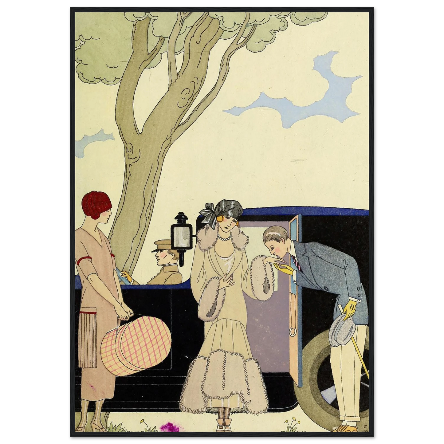 Falbalas et fanfreluches, L’Ensie (1925) Art Print | George Barbier-Quipham Collections