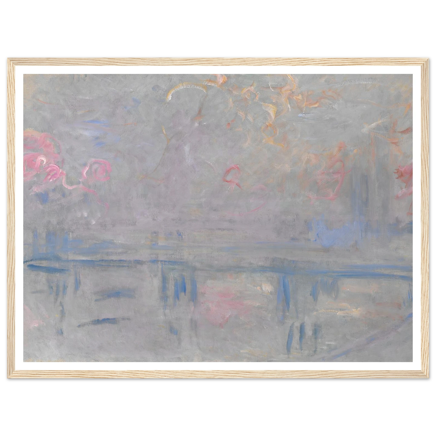 Charing Cross Bridge (1900) Art Print | Claude Monet-Quipham Collections
