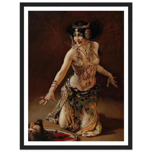 Lili Marberg as Salome (c. 1905) Art Print | Leopold Schmutzler-Quipham Collections
