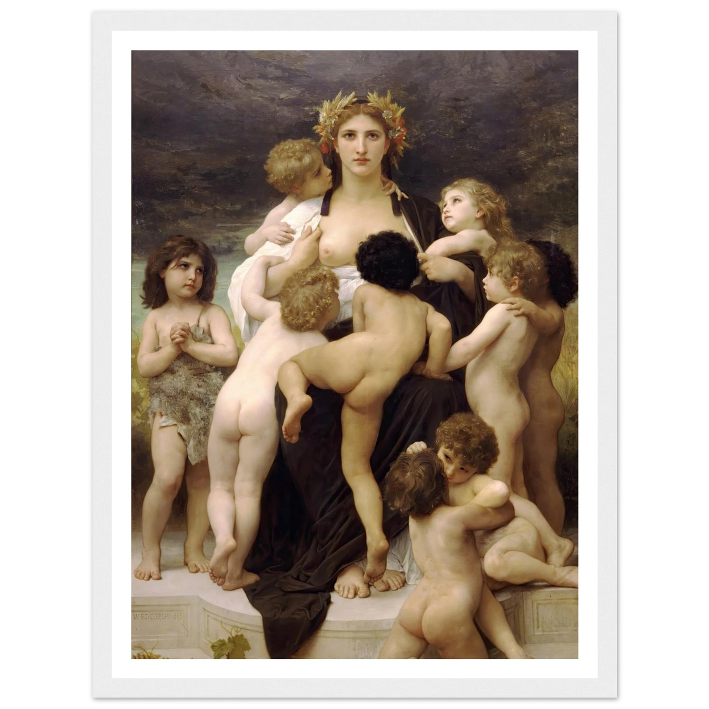 Alma Parens (1883) Art Print | William Bouguereau-Quipham Collections