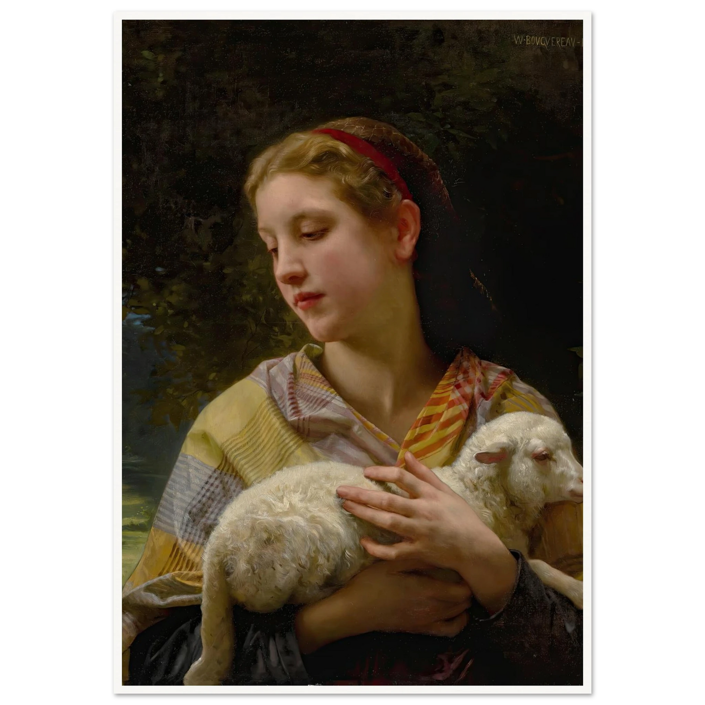 Innocence (1873) Art Print | William Bouguereau-Quipham Collections