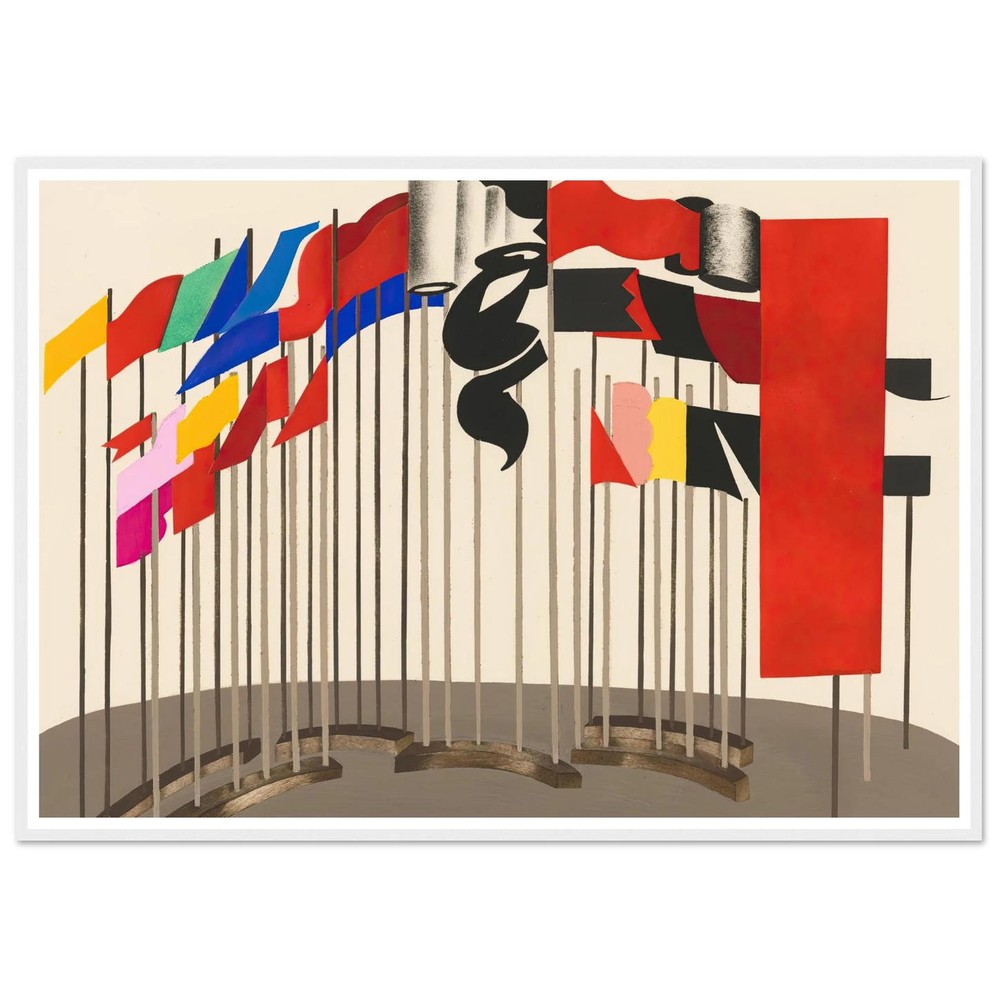 Maquettes dé Théatre 5 Art Print | Alexandra Exter-Quipham Collections