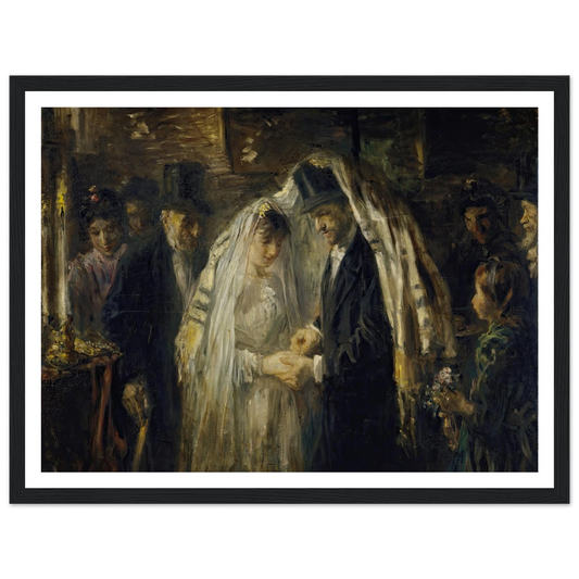 Jewish Wedding (1903) Art Print | Jozef Israels-Quipham Collections