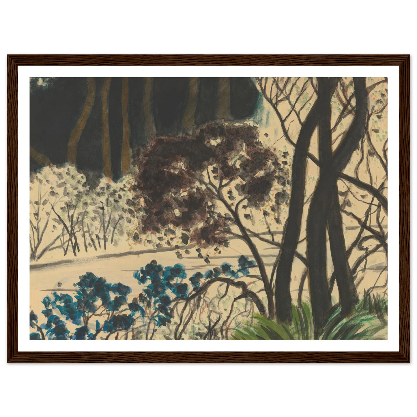 Bosgezicht Art Print | Leon Spilliaert-Quipham Collections