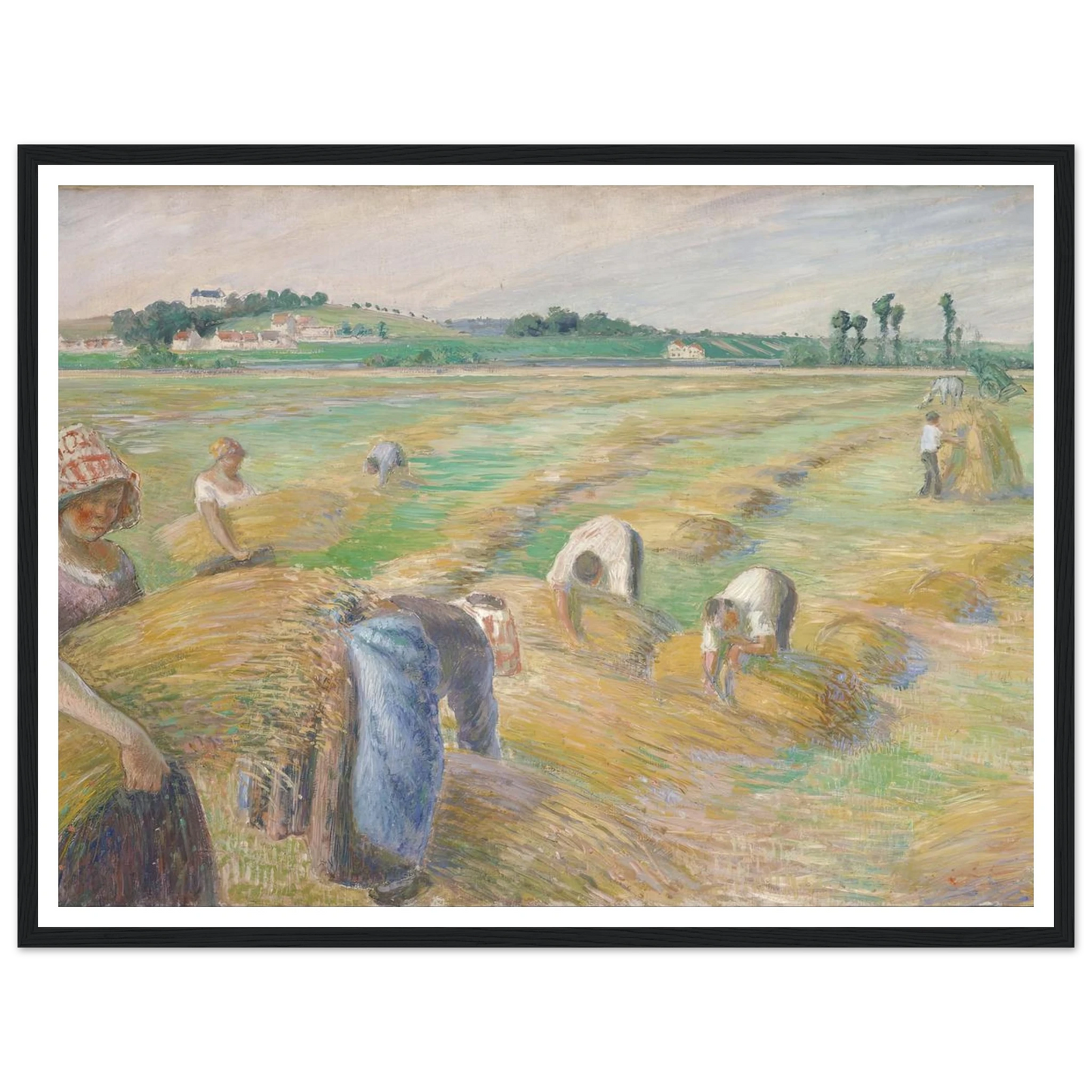 The Harvest Art Print | Camille Pissarro-Quipham Collections