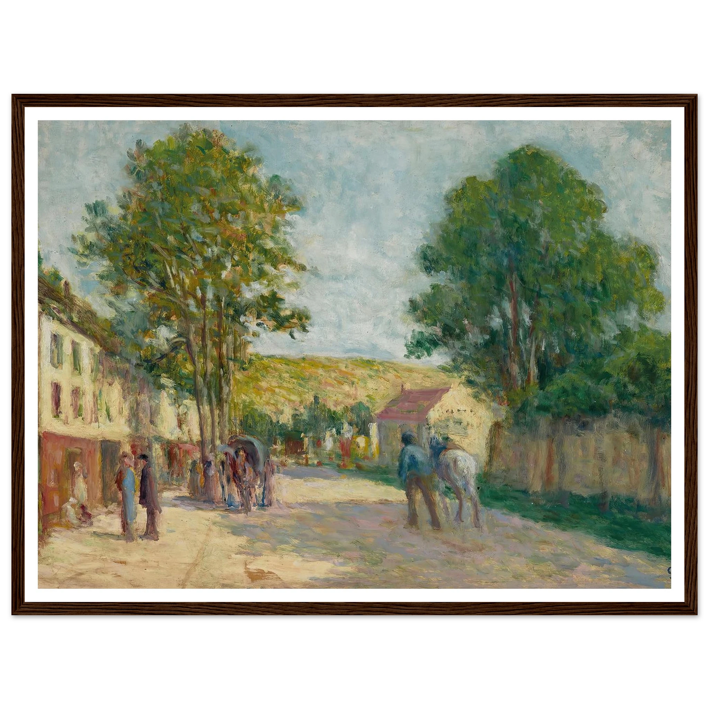 Environs de Paris Art Print | Maximilien Luce-Quipham Collections
