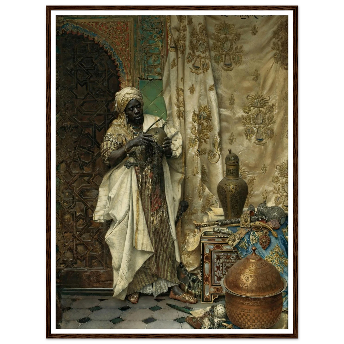 The Inspection (1883) Art Print | Ludwig Deutsch-Quipham Collections