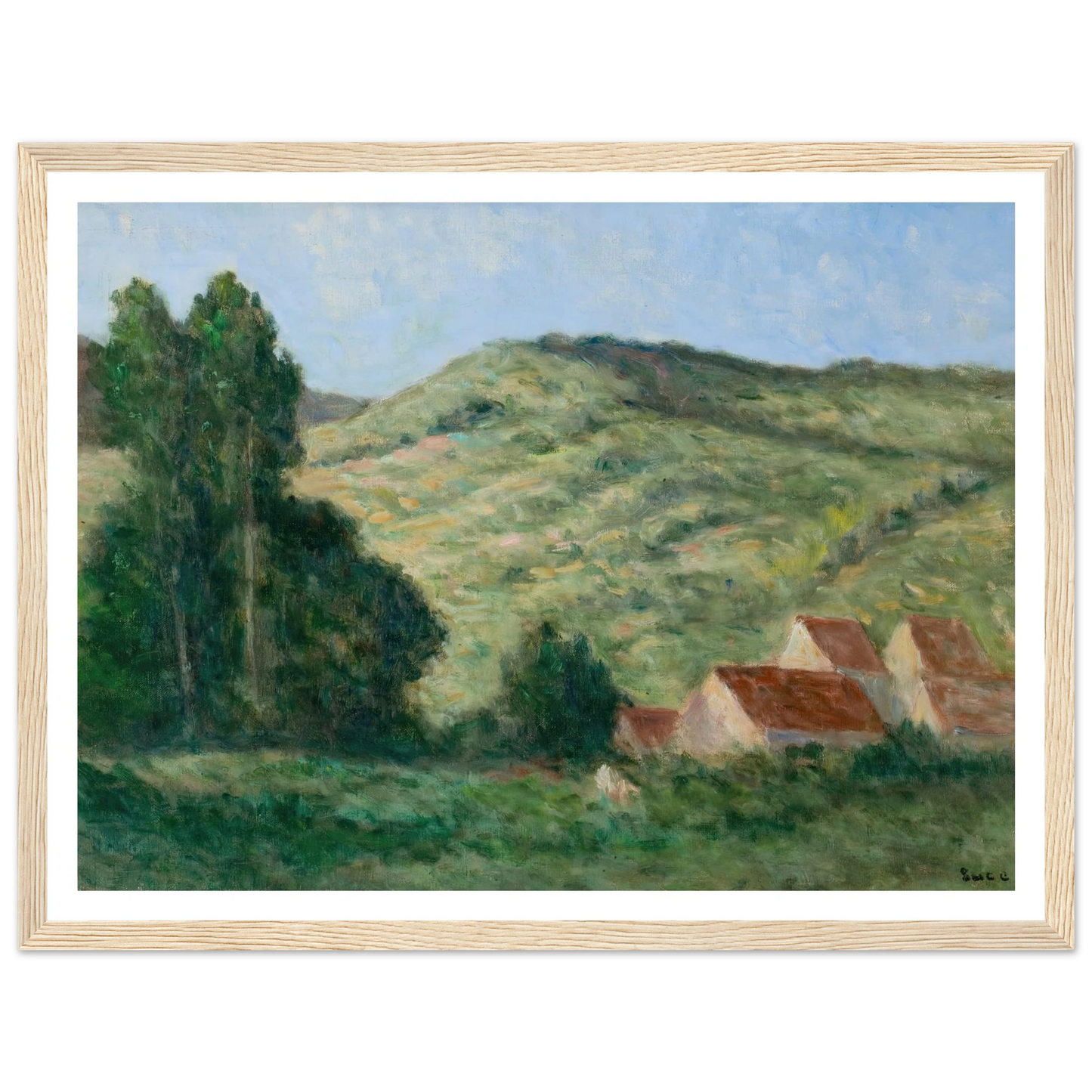 Le Riviere Art Print | Maximilien Luce-Quipham Collections