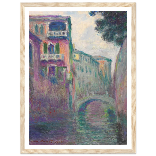 Le Rio de la Salute (1908) Art Print | Claude Monet-Quipham Collections