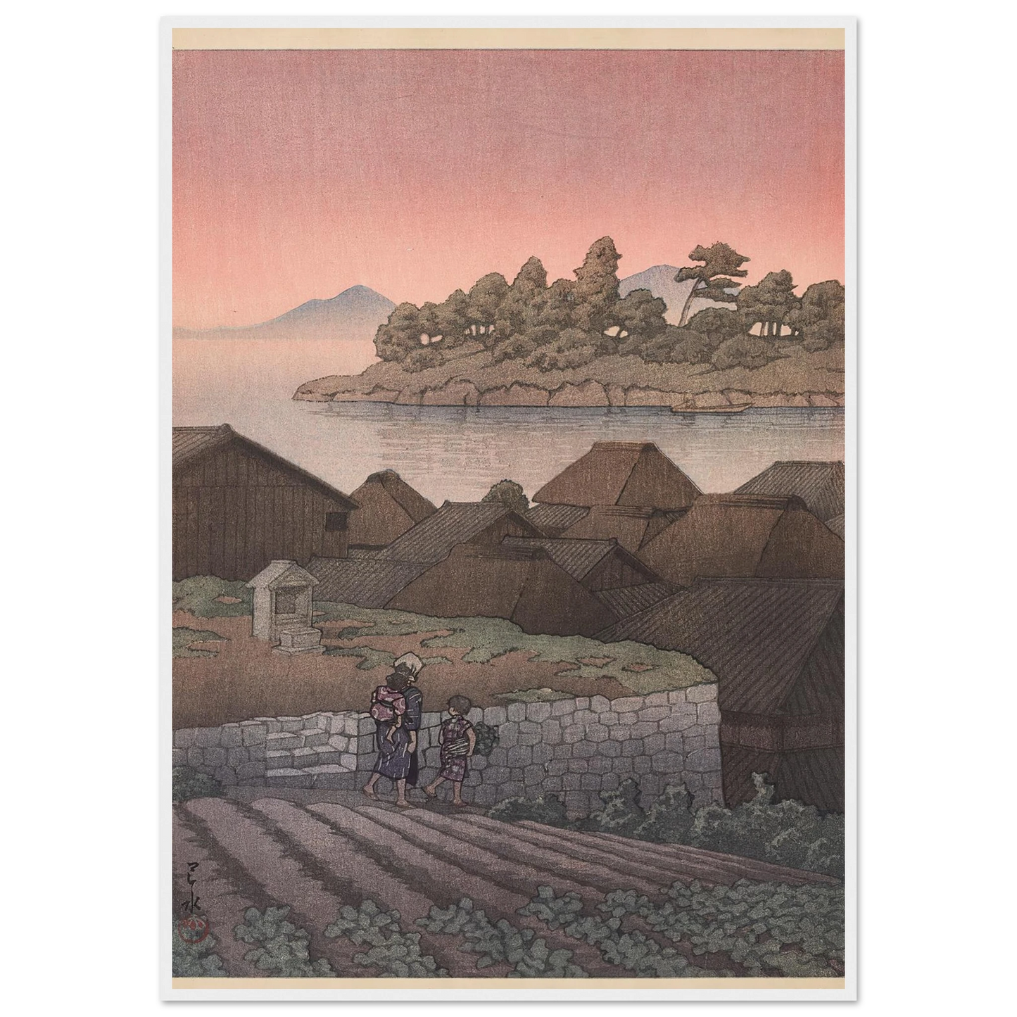 Amakusa Honryo (1937) Art Print | Kawase Hasui-Quipham Collections