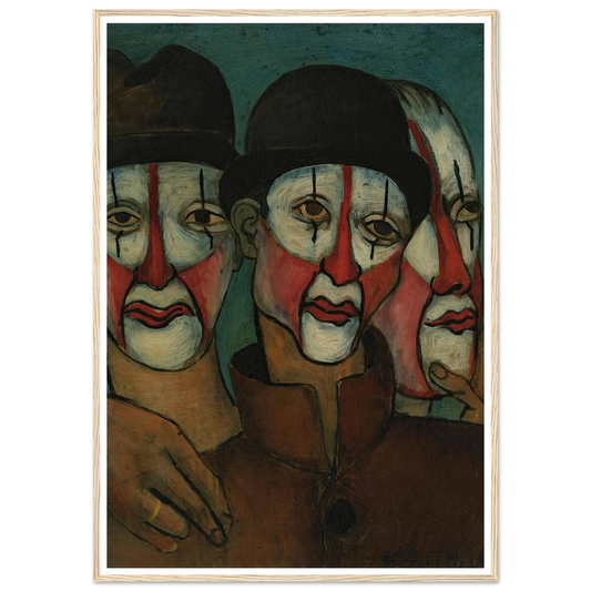 Trois mimes Art Print | Francis Picabia-Quipham Collections
