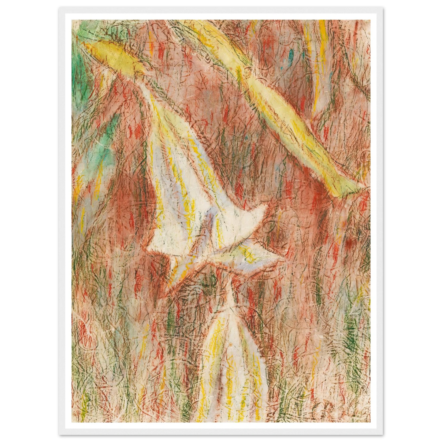 Datura Japonica (Engelstrompeten) (1936) Art Print | Christian Rohlfs-Quipham Collections