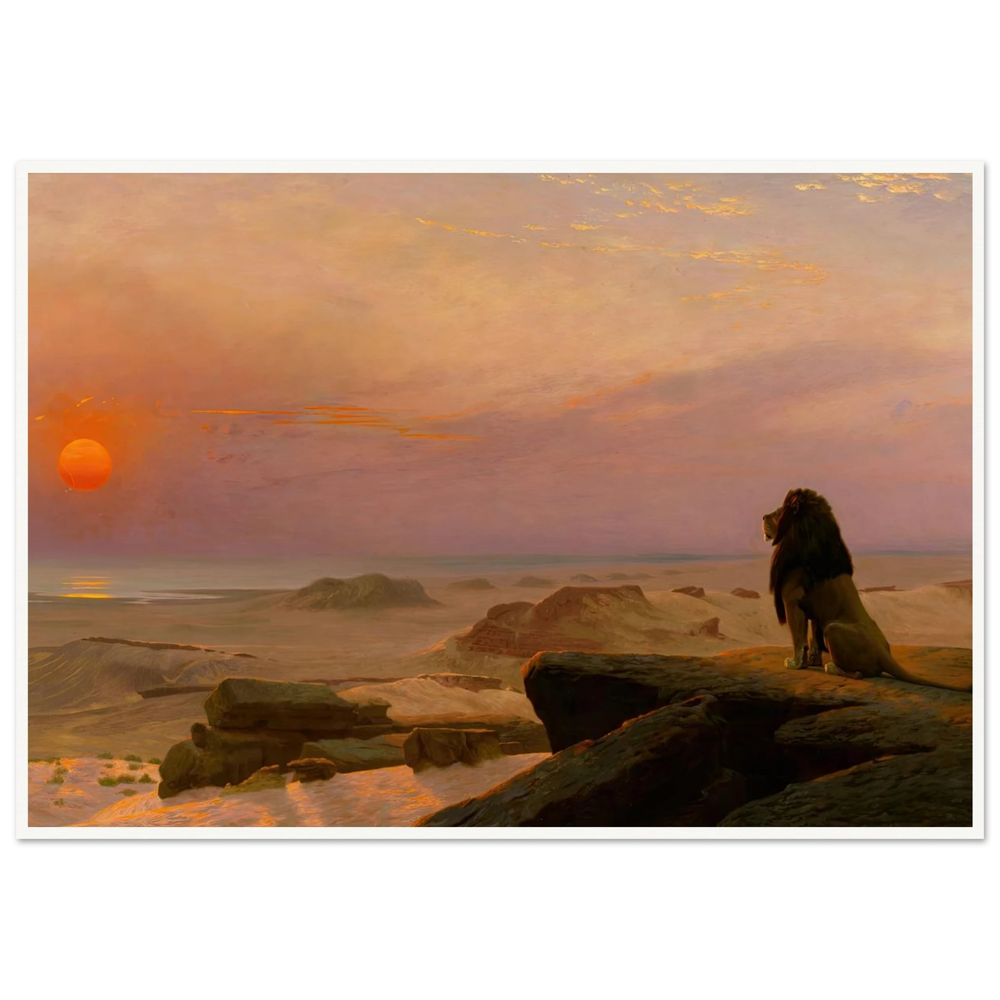The Two Majesties (Les Deux Majestés) (1883) Art Print | Jean Leon Gerome-Quipham Collections