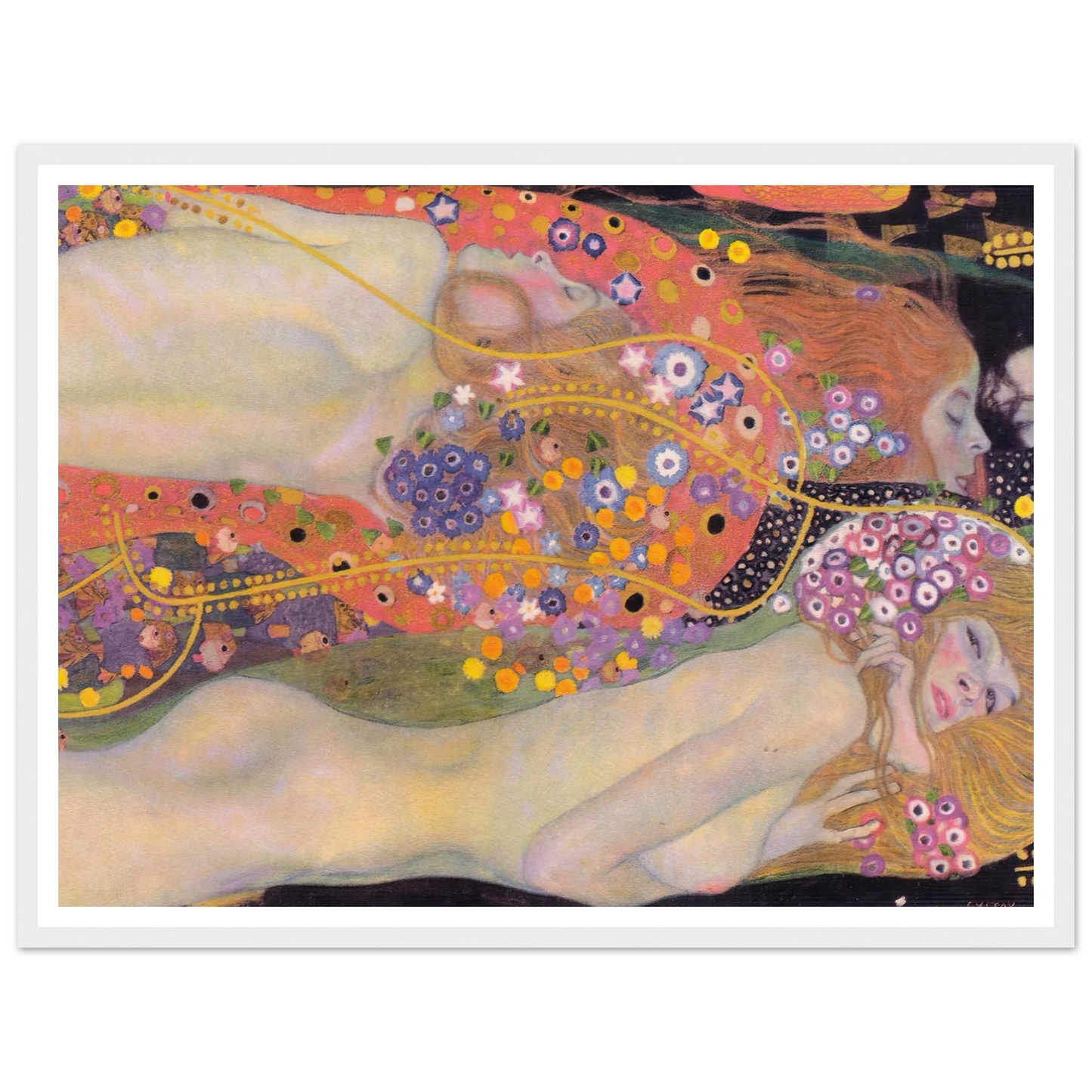 Water Serpents II (1907) Art Print | Gustav Klimt-Quipham Collections