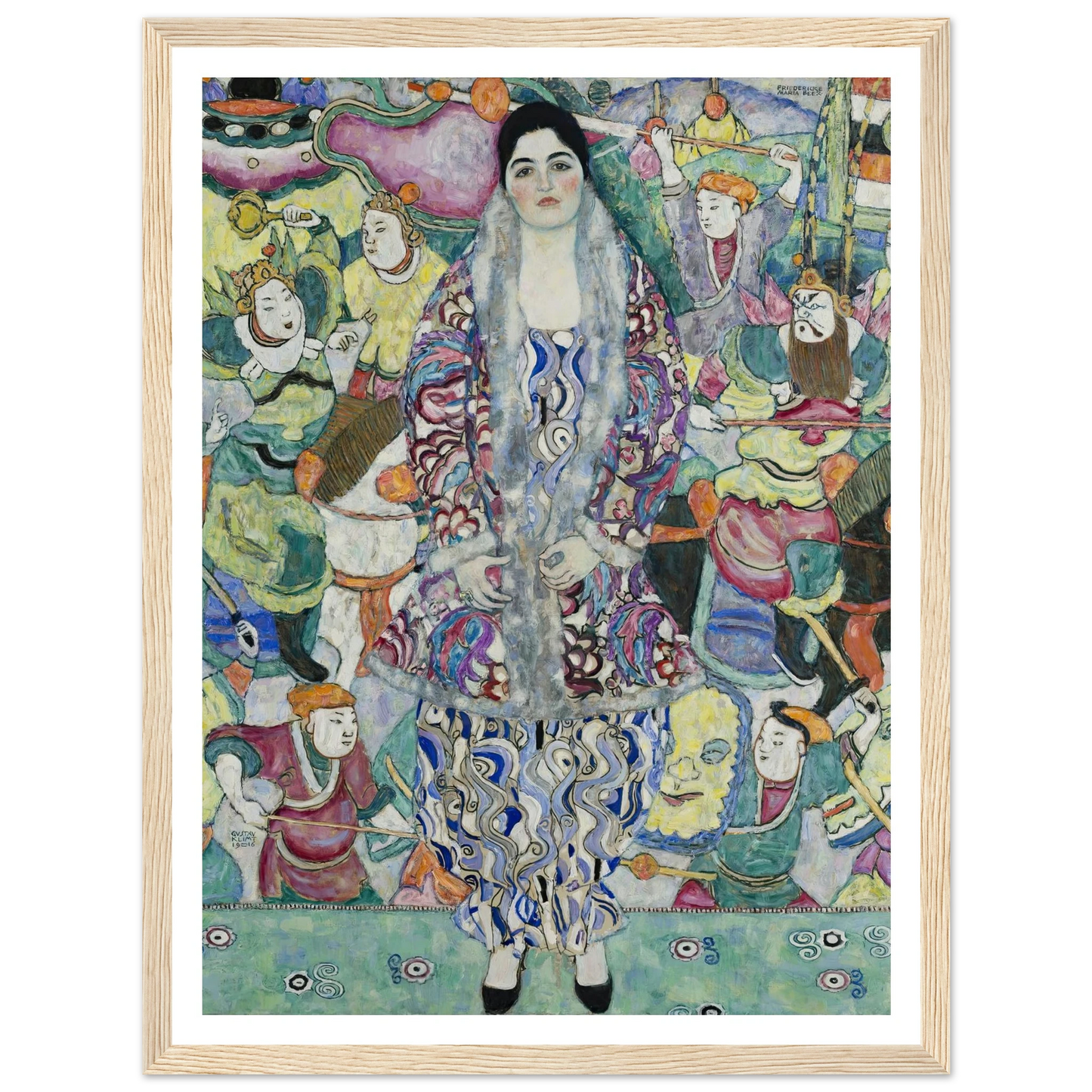 Portrait of Friederike Maria Beer (1916) Art Print | Gustav Klimt-Quipham Collections