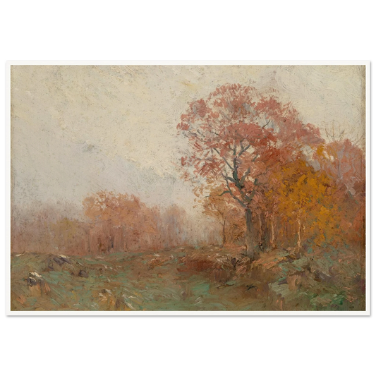 A November Morning (1909) Art Print | Julian Onderdonk-Quipham Collections
