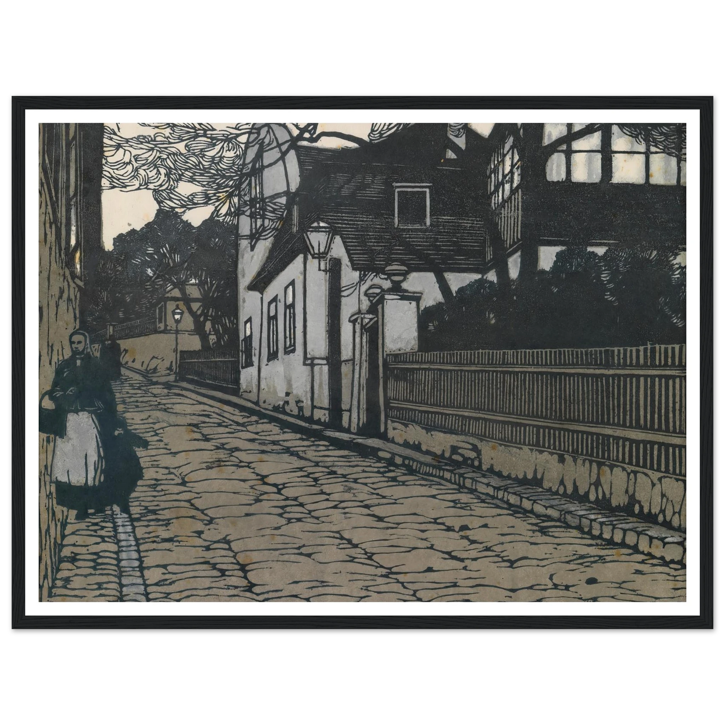 Landschaftsbild (Wien XIX., Hohe Warte) Art Print | Carl Moll-Quipham Collections