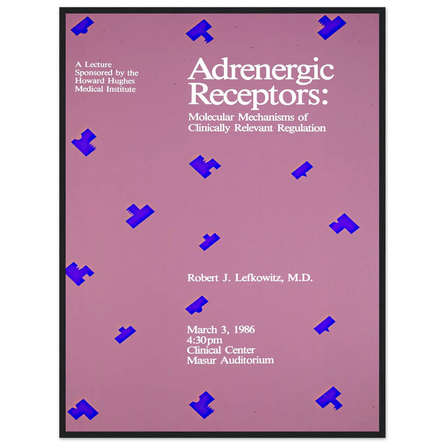 Adrenergic receptors; molecular mechanisms of clinically relevant regulation (1986) Art Print | National Institutes of Health-Quipham Collections