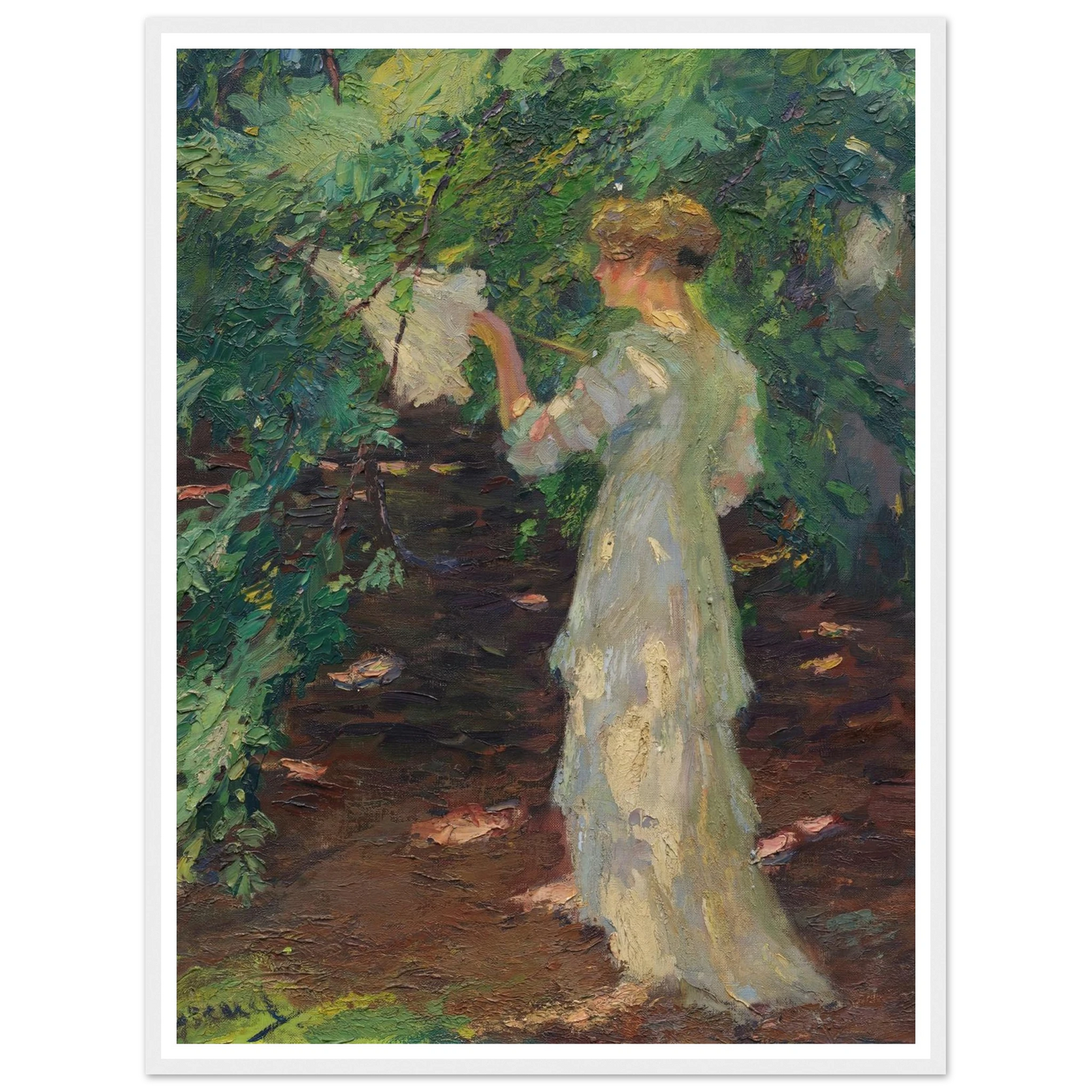 Waldschatten (1910-20) Art Print | Edward Cucue-Quipham Collections