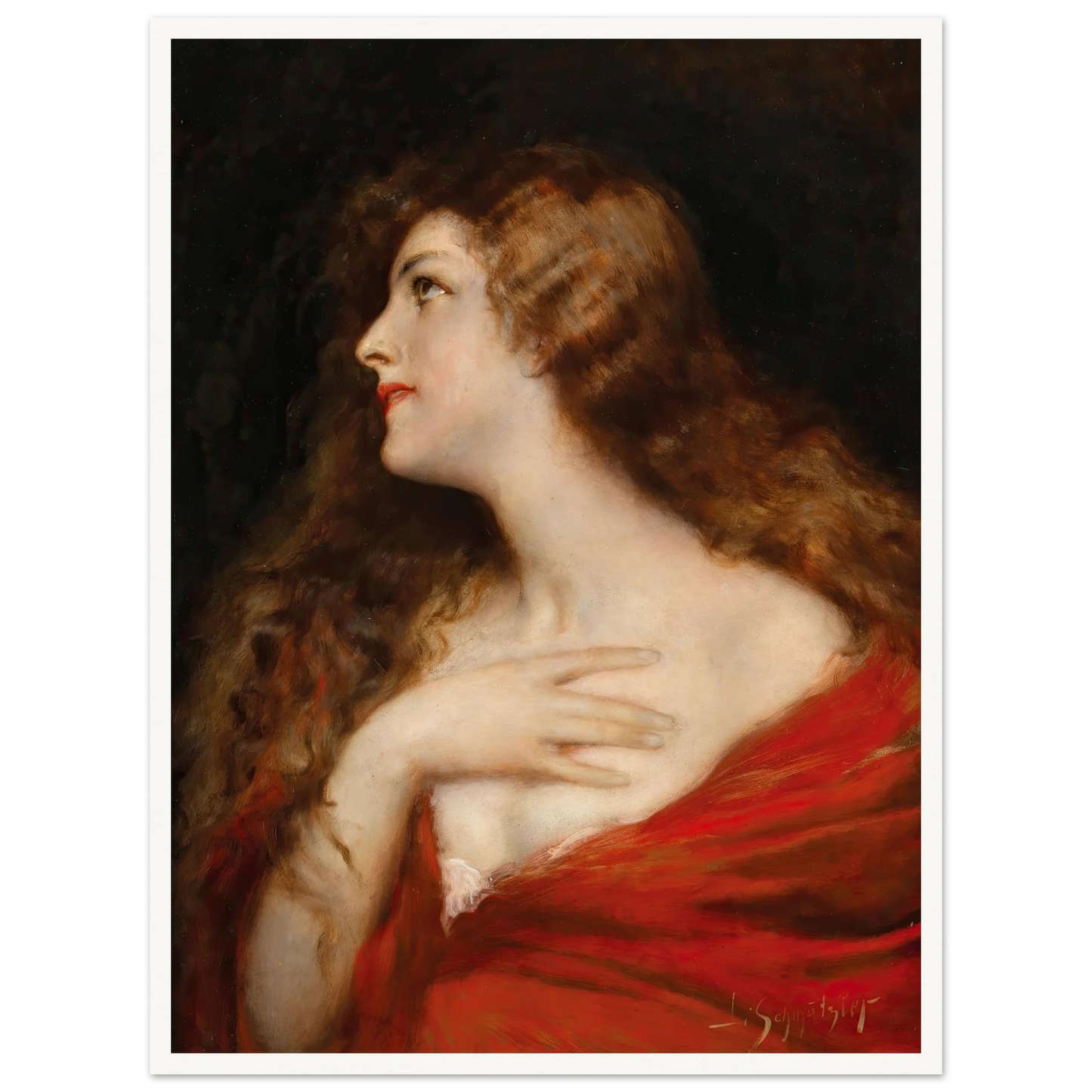 Temptation Art Print | Leopold Schmutzler-Quipham Collections