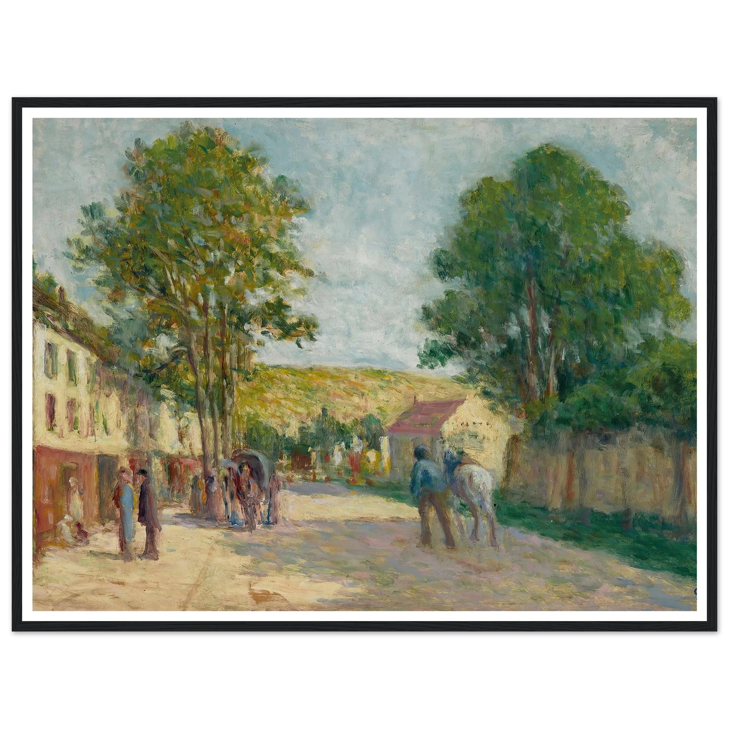 Environs de Paris Art Print | Maximilien Luce-Quipham Collections