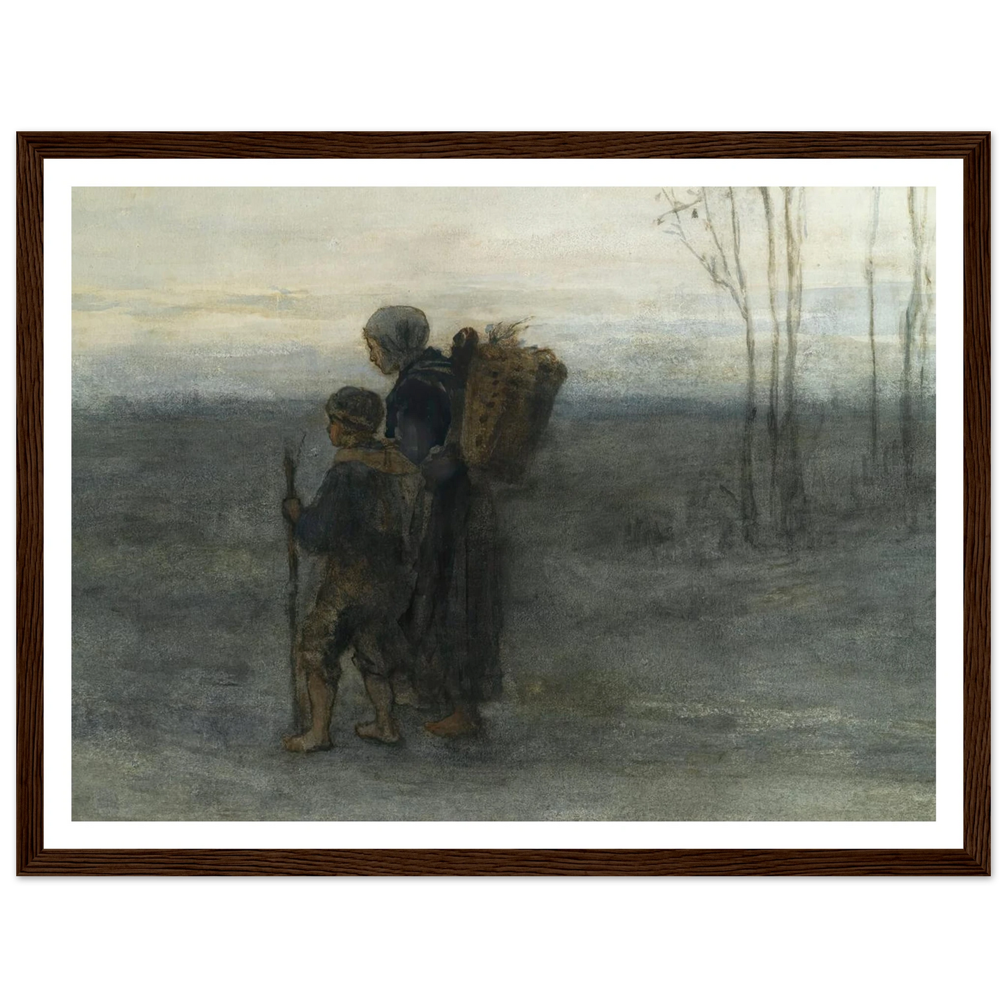 Homeward bound Art Print | Jozef Israels-Quipham Collections