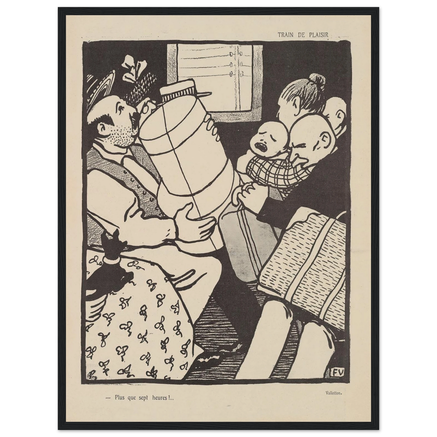 13 septembre 1903 Art Print | Felix Vallotton-Quipham Collections