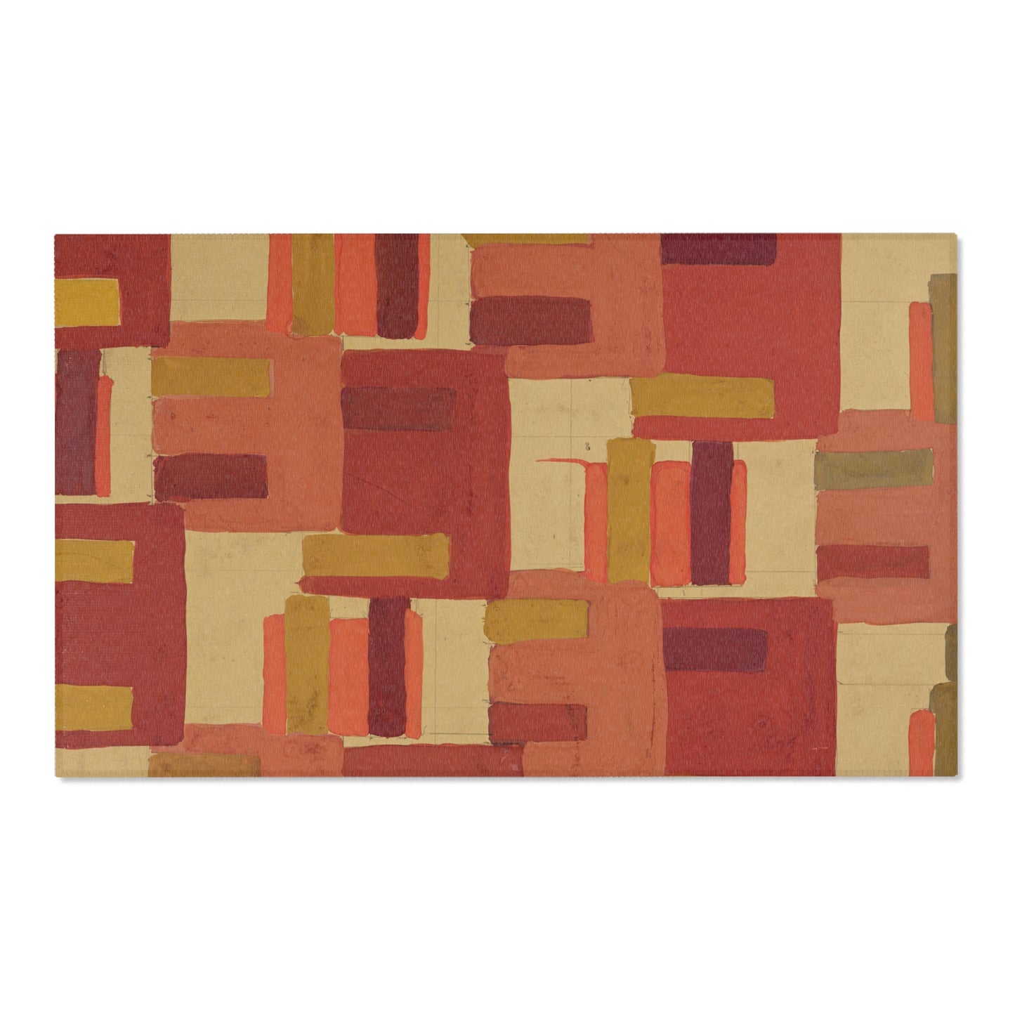 Untitled (Textile design no IV) (circa 1925) Rug | Frances Hodgkins-Quipham Collections