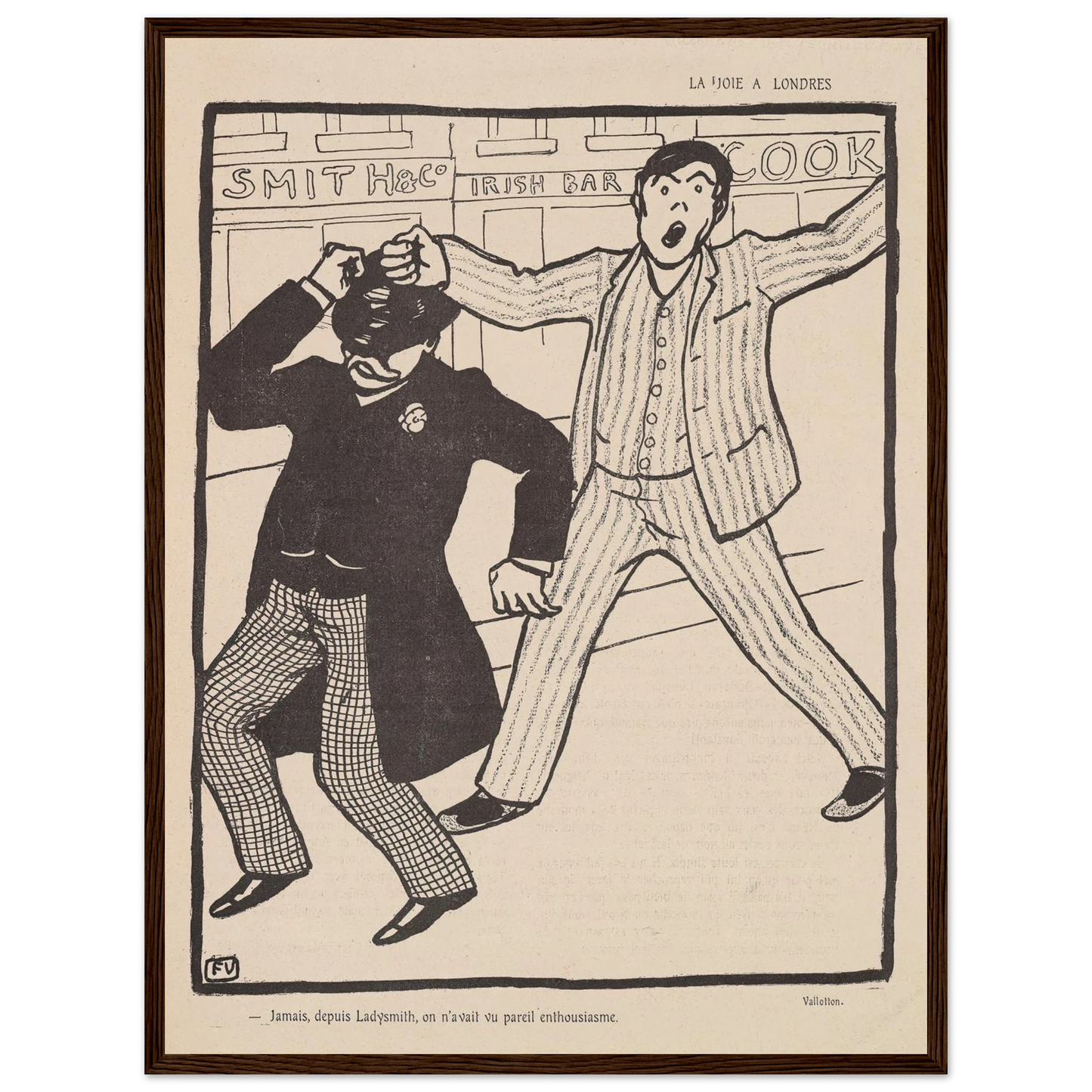 18 juillet 1903 Art Print | Felix Vallotton-Quipham Collections