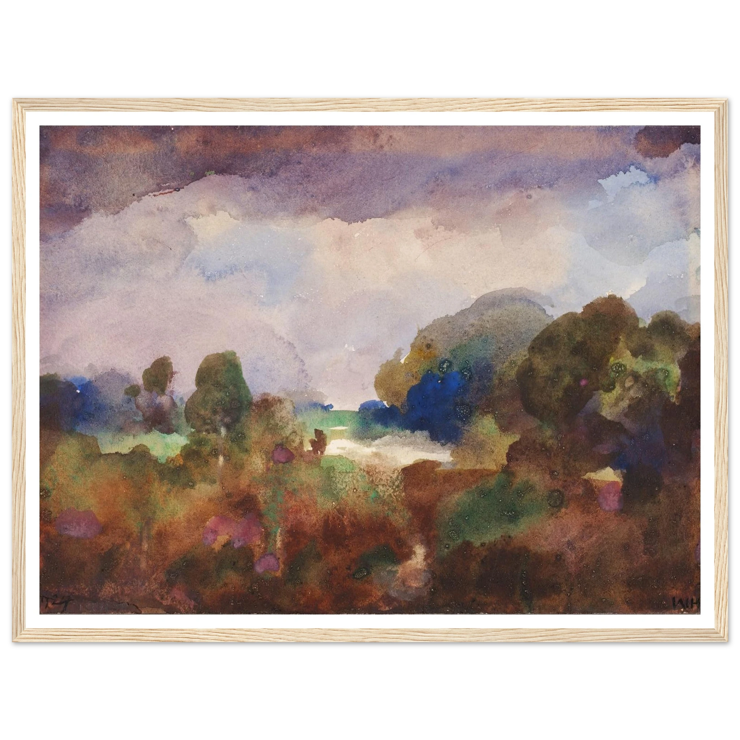 Playing With The Colours Art Print | William Henry Holmes-Quipham Collections