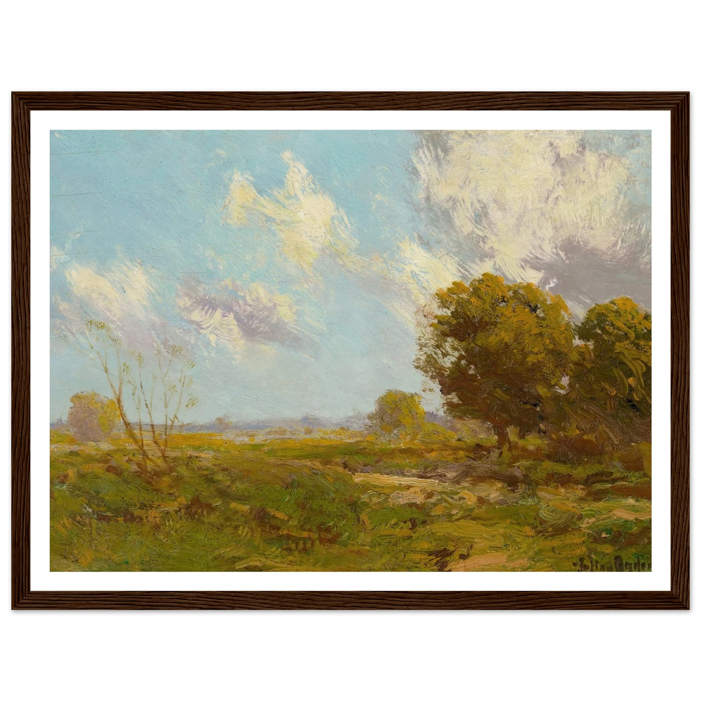 Late Afternoon (1909) Art Print | Julian Onderdonk-Quipham Collections