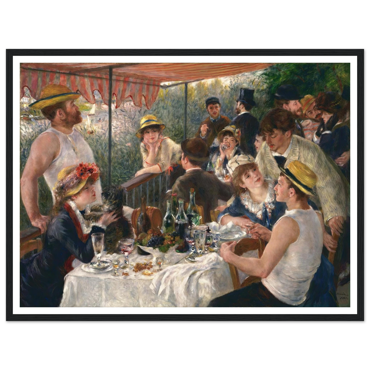 Luncheon of the Boating Party Art Print | Pierre Auguste Renoir-Quipham Collections