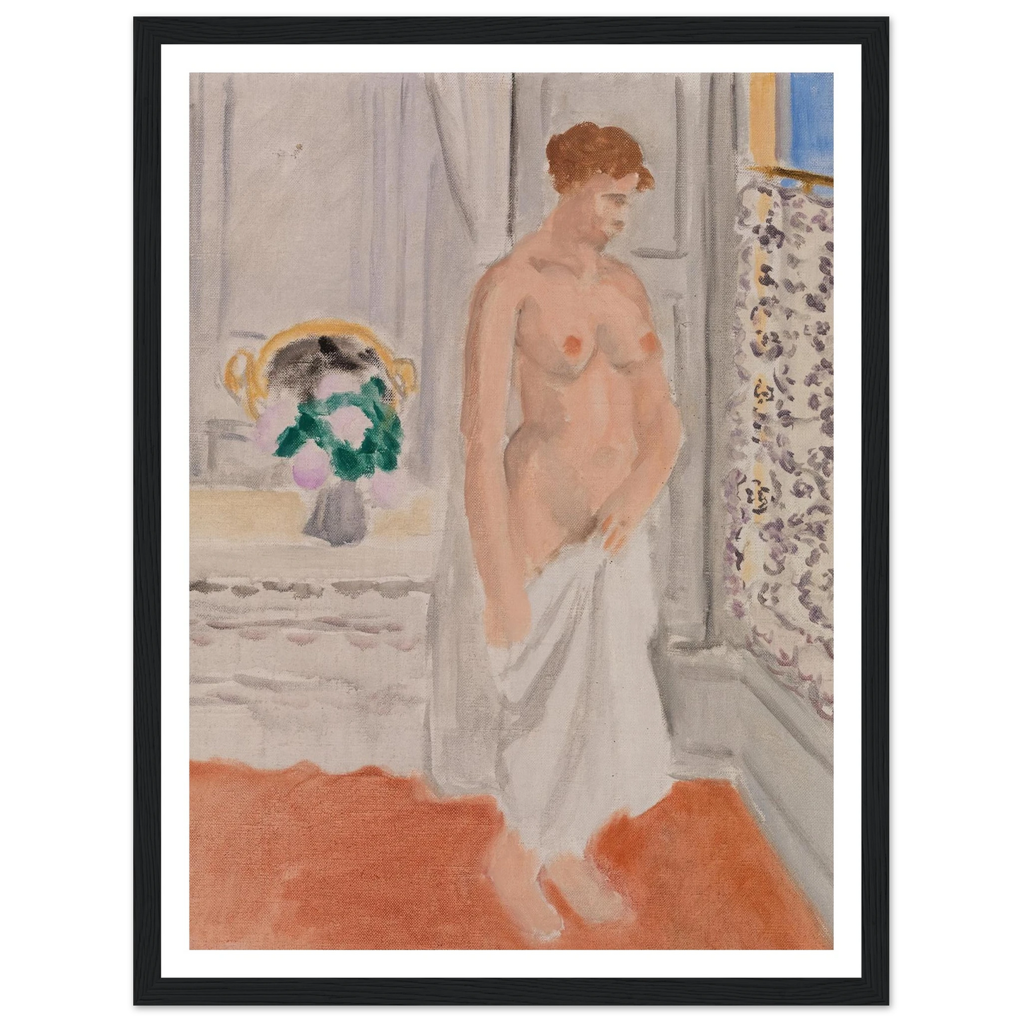 Standing Nude near Window (1919-1920) Art Print | Henri Matisse-Quipham Collections